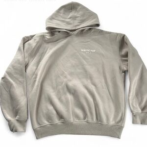 White Fox Boutique Gray Sweatshirt Hoodie